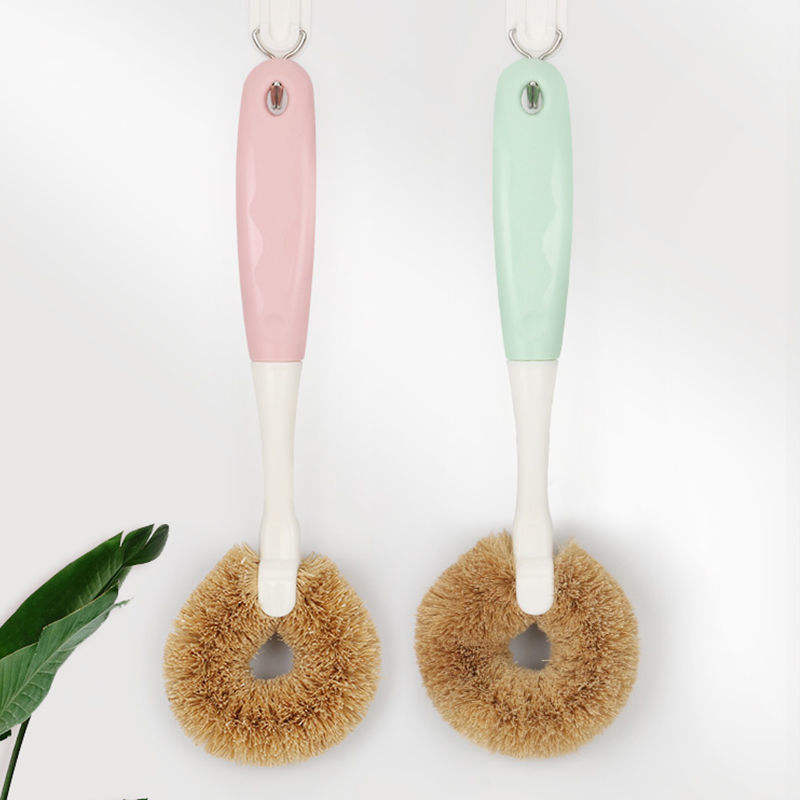 Palma de coco pintado de rosa