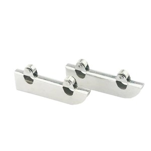 Stainless Steel Glass Pulleys 3 Mm For Door <b>Sliding</b> Systems Minimalist Design Rust Proof - Product Image 4