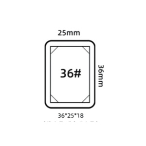 Zhenyan 2026 New Design OEM American Jewish Acrylic <b>Mahjong</b> Tiles <b>Set</b> Modern Portable Casino Gambling <b>Set</b> for Family & Friends - Product Image 4