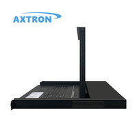 Console LCD 1U pour montage en rack, KVM 4/8/16 ports, 4K UHD 60Hz, 1080p, commutateur KVM, console LCD 17 pouces, KVM 8 ports VGA