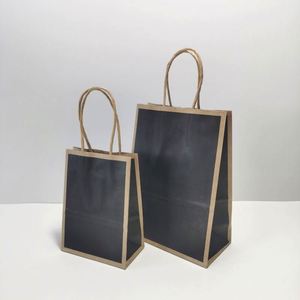 ถุงกระดาษคราฟท์ KM ราคาถูก ถุงของขวัญสำหรับช้อปปิ้ง - Product Image 4