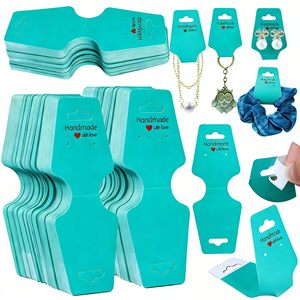 Tarjeta de Exhibición de Joyería con Logotipo Personalizado LUOYI, Impresa con la Marca, para Anillos, con Logotipo Personalizado y Uso Promocional - Product Image 1