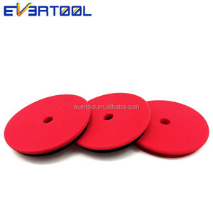 Almohadillas de pulido automático de espuma EVERTOOL Almohadillas de ruedas de pulido de doble capa Almohadillas de amortiguación Esponja de pulido de coche con bucle - Product Image 2