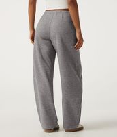 Pantalon large en molleton léger pour femme, coupe ballon, printemps-été-automne, grandes tailles, pour femmes de petite taille, courbes généreuses, qualité supérieure avec poches latérales