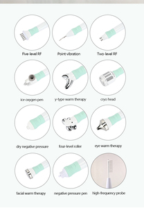 เครื่องดูดสิวเสี้ยนแบบไดมอนด์พีลลิ่ง และเครื่องพ่นน้ำไฮดรา H2O2 สำหรับดูแลผิวหน้าแบบ Aqua Facial Care พร้อมระบบไมโครเดอร์มาเบรชั่นแบบตั้งโต๊ะ - Product Image 3