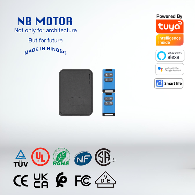 NB MOTOR 315/433Mhz Wireless RF Fixed Rolling Code 4 Buttons Remote Control Duplicator