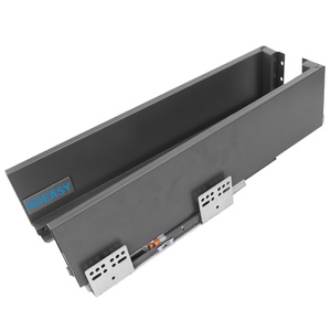 ROEASY drawer slides Soft close Undermount Tandem Kitchen Slim Tandem Box Cabinet Drawer Slide channel