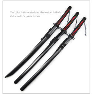 制造商漂白死亡角色扮演收藏动漫表演道具木剑玩具剑武士刀 - Product Image 3