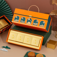 Caja de Regalo de Lujo para Pastel Lunar 2025, con Diseño Personalizado, para Chocolate y Whisky, con Relieve y Recubrimiento UV