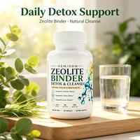 Capsules de Zéolite OEM : Zéolite Clinoptilolite Naturelle pour la Détoxification et la Purification – Complément Alimentaire Favorisant la Détoxification Cellulaire du Corps