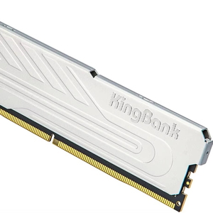 แรม KingBank สำหรับคอมพิวเตอร์เดสก์ท็อป DDR4 8GB 3200MHz CL16 1.35V XMP2.0 โอเวอร์คล็อก พร้อมฮีทซิงค์ สำหรับเล่นเกม/ทำงาน/PS สีเงิน มีสินค้าในสต็อก - Product Image 1
