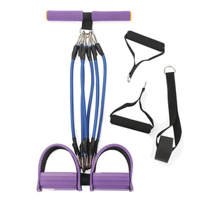 Cuerda Elástica para Ejercicios <span class=keywords><strong>Abdominales</strong></span> <span class=keywords><strong>con</strong></span> 2/4/6 Tubos, Equipo de Fitness para <span class=keywords><strong>Abdominales</strong></span>, Cuerda Elástica para Adultos, para Estiramiento, Adelgazamiento y Entrenamiento - Product Image 1