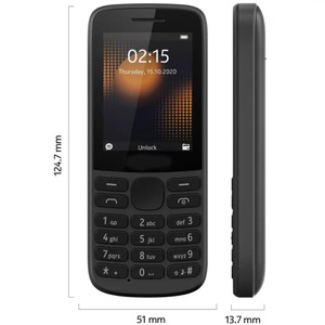 Teléfono Móvil NK 215 2020 4G Desbloqueado, Doble SIM, Pantalla de 2.4 Pulgadas, 1200mAh, BT, FM, MP3, Clásico, Compacto y Económico, Venta al Por Mayor - Product Image 2
