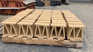 <span class=keywords><strong>Mattoni</strong></span> <span class=keywords><strong>Decorativi</strong></span> in Terracotta a Forma di M, Blocchi Forati per Pareti Divisorie, <span class=keywords><strong>Mattoni</strong></span> Artistici per Giardino e Terrazza - Product Image 3