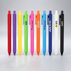 Wholesale Multicolor Personalized <b>Plastic</b> Gel Pen New Design with Custom Logo Writing Smooth Writing Custom Logo Gel Pen - Product Image 1