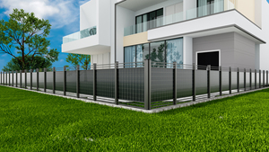 YOUYA Venta directa de fábrica Fácil de instalar Valla solar de granja impermeable para montaje en panel fotovoltaico Sistema fotovoltaico Valla de panel solar - Product Image 3