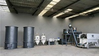Automatische palmolieproductielijn 1TPH kleine schaal palmolie pers- en raffinaderij CPO verwerkingsmolen voor Afrika