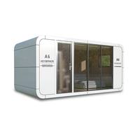 Cabane Apple, Maison Capsule Spatiale, Cabane Modulaire Intelligente, Cabane Préfabriquée, Approuvée pour la construction de petits logements en Australie, Modèle A6 Commercial/Scénique