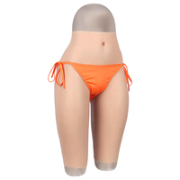 Fesses artificielles en silicone réalistes pour les transgenres et les travestis avec insert vaginal 100% imperméable 2,01 kg OEM