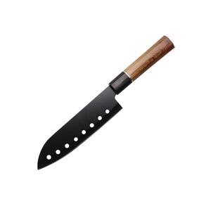 Cuchillo de Chef Santoku Japonés, Acero Inoxidable con Alto Contenido de Carbono, Afilado y Duradero, para Cortar Carne de Res, Pescado, Sashimi, Cuchillo de Cocina - Product Image 5
