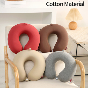 Cotton Clothing Material Modern Simplicity Memory Foam Travel <b>Pillow</b> for Airplane - Product Image 3