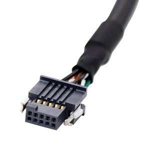 HIROS 8-Pin 1,25mm Pitch Conector de 1,27mm 10POS mm Ensamblaje de cables Electronic HSG Arnés de cableado de enchufe de ISDF-05-D-M - Product Image 4