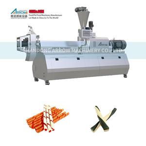 Máquina extrusora de gran capacidad para masticar perros y mascotas, maquinaria para hacer aperitivos, máquina extrusora para masticar perros y Mascotas - Product Image 1