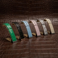Bracelets de montre en cuir de crocodile Himalayas pour Whoop 50 Band Charms, bracelet de montre Whoop