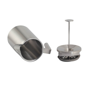 Cafetière à piston de 1 litre, en acier inoxydable à double paroi isolée - Product Image 4
