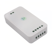 DC 12V-24V Smart Wireless RGB Strip Light Controller Écran tactile LED Gradateur avec télécommande RF à courant de sortie 6A