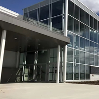 Edificio de Estructura de Acero Ligero de Gran Envergadura, Moderno y de Buena Calidad, para Centro Comercial y Sala de Exposiciones Prefabricada