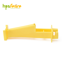 Prolongateur d'isolation PP pour clôture électrique de bétail avec fixation par clou, résistant aux UV
