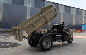 3ホイールディーゼルオートバイミニダンパー鉱山ディーゼルカルダンシャフトドライブ付き - Product Image 4