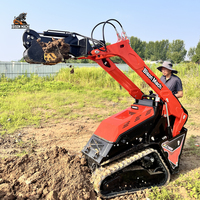 Der Bison Mach XC1100 Kompaktlader mit Doppelhydraulik-Pilotsteuerung: Vertikale Hubfunktion und Schwimmfunktion