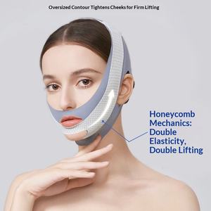 Wholesale Sports Protective Gear <b>Face</b>-Lift with Sleep <b>Face</b> V <b>Shaper</b> Facial Slimming Bandage Relaxation Shape Lift Reduce Double - Product Image 2