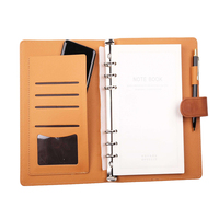 Carnet en cuir, carnet à couverture rigide, petit carnet personnalisé, fournitures de bureau, agenda, carnet de planification, bloc-notes avec fermeture magnétique