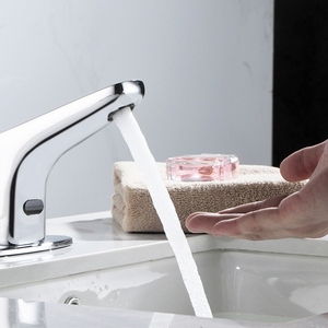 Morden tự động cảm ứng phòng tắm Cảm biến nước vòi nước giá rẻ hơn tự động cảm biến lưu vực máy trộn hồng ngoại <span class=keywords><strong>tap</strong></span> cảm ứng <span class=keywords><strong>tap</strong></span> - Product Image 6