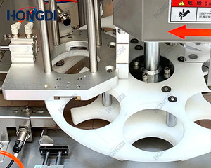 Machine de cachetage de boîte automatique verticale à grande vitesse Machine de cachetage de fruits en conserve de nourriture d'ouverture ronde - Product Image 6