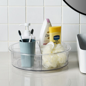 โต๊ะอะคริลิคสำหรับคนขี้เกียจ360องศาพร้อมช่องเก็บจานเสียงสำหรับห้องครัว - Product Image 2