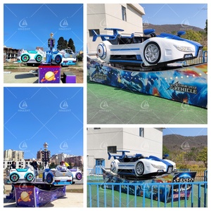 Mini Voiture Volante <span class=keywords><strong>Bugatti</strong></span>, Manèges de Fête Foraine, Parc d'Attractions Intérieur et Maisonnette de Jeu Extérieure en Acier pour Jardin - Product Image 5