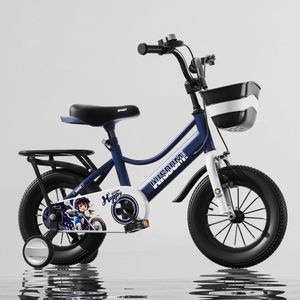 Bicicleta Infantil para <span class=keywords><strong>Niños</strong></span> de <span class=keywords><strong>3</strong></span> <span class=keywords><strong>Años</strong></span> y Niñas de 5 <span class=keywords><strong>Años</strong></span>, Bicicleta de Pedales con Ruedas de 14 Pulgadas y Ruedas de Entrenamiento - Product Image 5