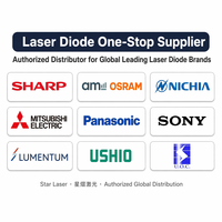 Diodo Láser Infrarrojo QSI QL85R6S 850nm 200mW TO18 5.6mm LD para Sensor de Movimiento, Visión Nocturna, Escaneo 3D, Pin D