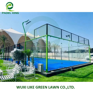 แบรนด์ขายดีที่สุด Padel King สนามแพเดิลแบบพาโนรามา พร้อมไม้แพเดิลและลูกแพเดิลฟรี - Product Image 6