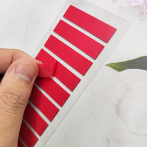 6 cái nhiều màu vật nuôi dính Lưu ý chỉ số biên giới tự dính chống thấm nước trở lại trường học trong suốt chỉ số Tab ghi chú - Product Image 4