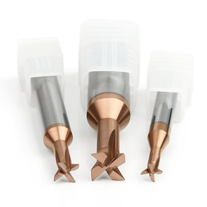 Solid Carbide T-slot T-Milling Cutter <strong>45</strong> 60 75 <strong>Degree</strong> 4 Flute <strong>Chamfer</strong> Endmill <strong>Mills</strong> with OEM &amp; ODM Support 55 HRC - Product Image 3