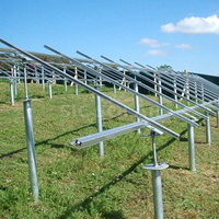 Support de fixation photovoltaïque Montage solaire Vis de terre Pile terre vis d'ancrage