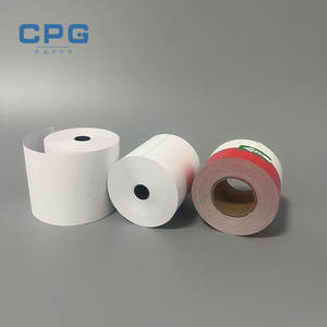 Rouleau de papier thermique solide sans BPA 48 g/m² de 80 mm (2 1/4 pouces) pour reçus de restaurant, vente en gros fabricant - Product Image 1