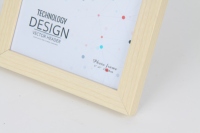 Jinn bingkai Poster seni dekoratif berdiri meja bingkai foto kayu bergaya sederhana 5X7