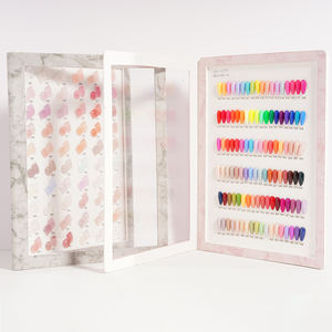 Missgel OEM personalizado salón de uñas arte mostrar tablero Gel esmalte uñas Color exhibición libro 360 colores uñas tabla libros - Product Image 1