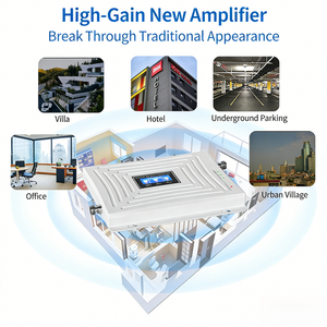 Amplificateur <span class=keywords><strong>de</strong></span> signal tri-bande 2G 3G 4G 900 1800 2100 MHz, amplificateur <span class=keywords><strong>de</strong></span> signal GSM à gain élevé 70 dB avec écran LCD pour téléphone portable - Product Image 4